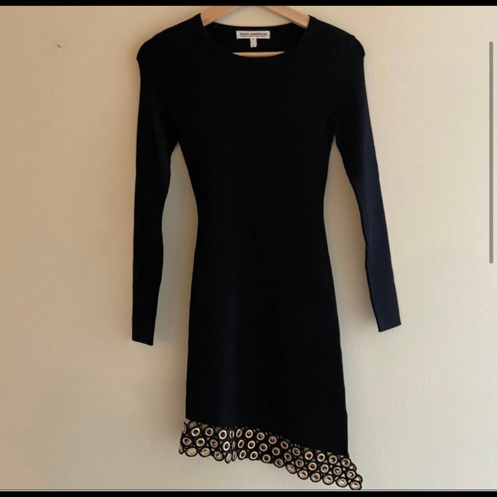 Good American Asymmetrical Hem Dress - Picture 5 of 9